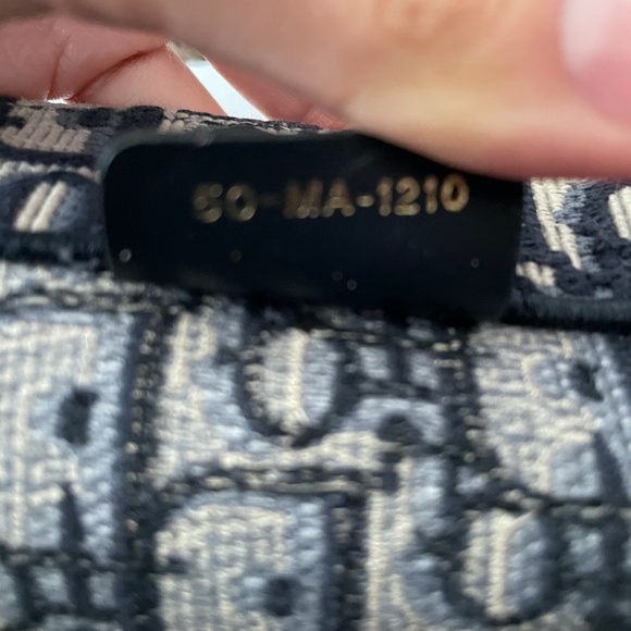 Auth Christian DIOR BLUE BOOK TOTE LARGE - Picture 8 of 9